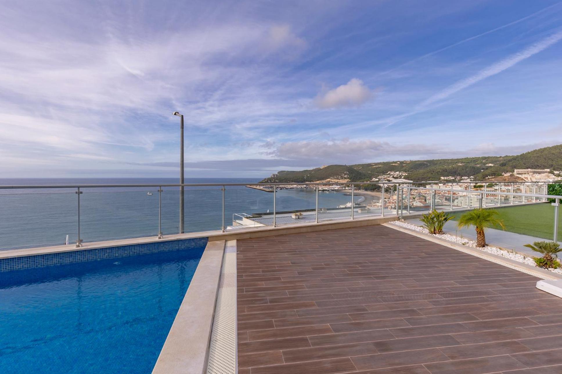 Cliffs Apartment - Astonishing View Over Sesimbra Bay By Trip2Portugal Ngoại thất bức ảnh