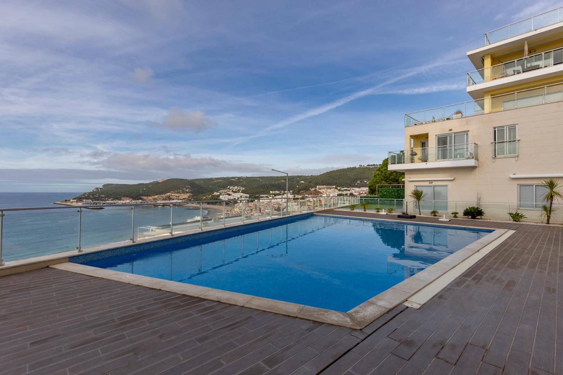 Cliffs Apartment - Astonishing View Over Sesimbra Bay By Trip2Portugal Ngoại thất bức ảnh